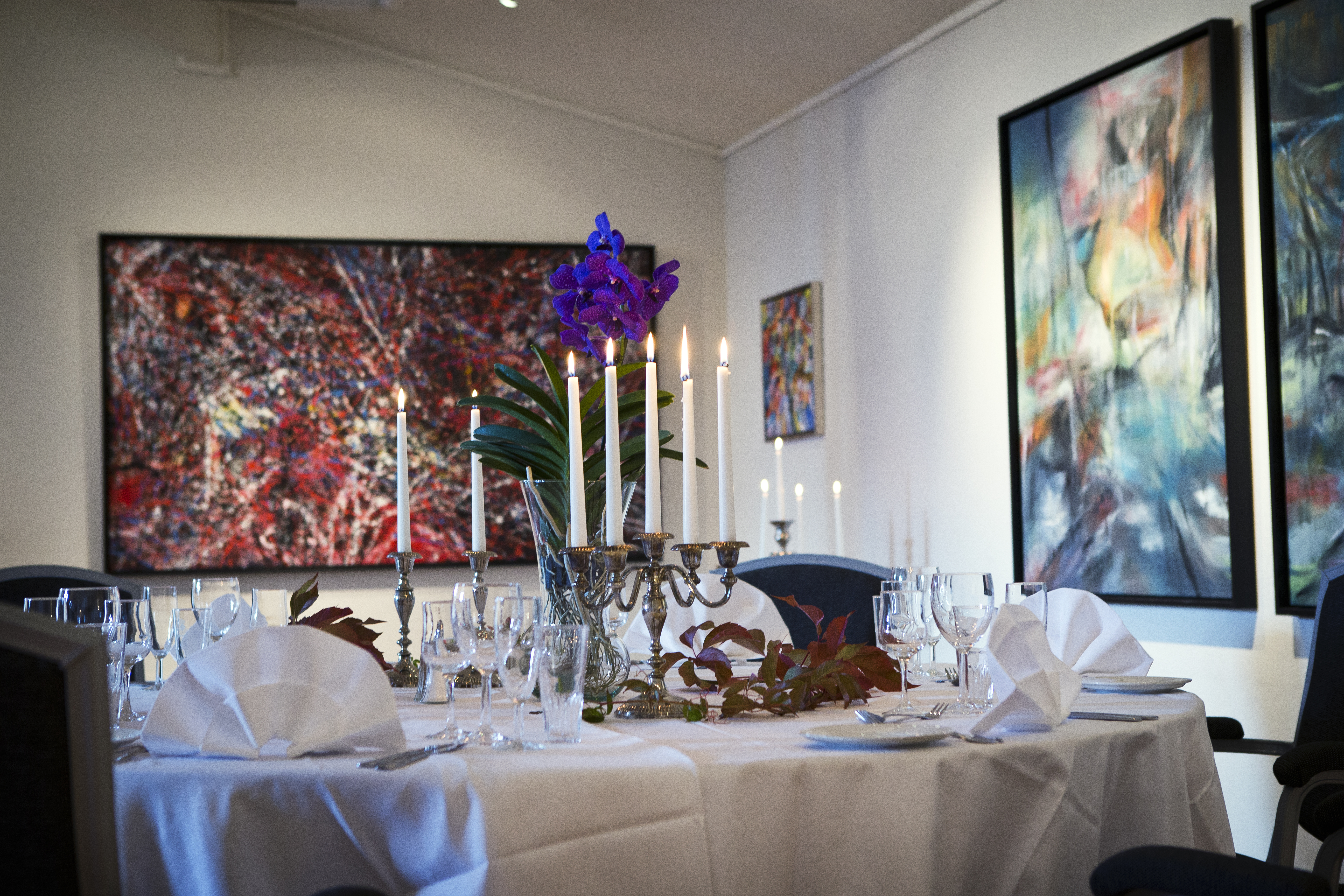 Elegant bankettsetting